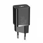 Зарядний пристрій Baseus Super Si USB-C 30W Black (CCSUP-J01)