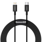 Зарядний кабель Baseus Superior Series Type-C to Lightning PD 20W 2m Black (CATLYS-C01)