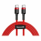 Зарядний кабель Baseus Cafule PD2.0 60W Type-C to Type-C 3A 2m Red (CATKLF-H09)