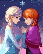 Картина за номерами 40×50 див. Mariposa Холодне серце (Q 2080)