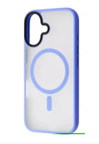 Чехол WAVE Premium Matte Insane Case with Magnetic Ring iPhone 16 Ultramarine