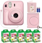 Набор Fujifilm INSTAX Mini 12 Blossom Pink розовая фотокамера мгновенной печати / картриджи 50 фото / чехол / альбом 64 фото Розовый