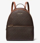 Жіночий рюкзак Michael Kors Sheila Medium Logo Backpack колір коричневий