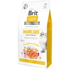 Сухой корм для кошек Brit Care Cat GF Haircare Healthy & Shiny Coat со сложным уходом за шерстью с лососем и курицей