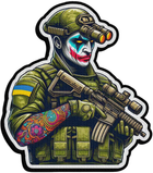 Военный шеврон Shevron.patch Джокер с автоматом и прибором ночного видения (JOKER1)