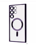 Чехол WAVE Premium Metal Color Case with Magnetic Ring Samsung Galaxy S24 Ultra Deep Purple