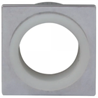 Розета прямокутна Fimet 243 F04 Minimal хром(53917)