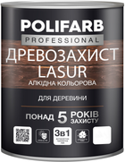 Лак Polifarb "Древозахист лазур" 0.7 кг Золота сосна (P110269)