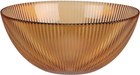 Miska Home Styling Collection Amber prążkowana Ø 15 cm (8721037043083)