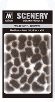 Trawa do dekoru Vallejo SC411 Scenery Wild Tuft Brown 5 mm x 35 (8429551986090)