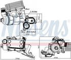 Масляный Радіатор RENAULT TRAFIC II (01-) 2.0 dCi Nissens (90924)