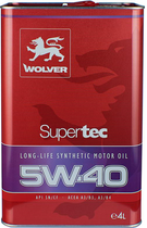 Моторное масло Wolver SuperTec