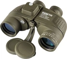 Морской военный бинокль Sigeta Admiral 7x50 Military floating compass reticle (Зеленый)