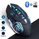 Бездротова ігрова Bluetooth миша GAME MOUSE 2.4G на акумуляторі чорна
