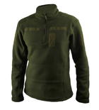 Флісова кофта WinTac Winter polar dark olive 3XL 260 гр/м олива