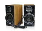 Портативные музыкальные колонки для компьютера 2.0 FT-2031 2x3Вт 180х130х85 коричневый