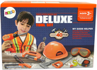 Zestaw narzędzi LEAN Toys Plecak + Kask + Okulary Pomarańczowy (5904204758031)