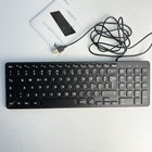 Проводна клавіатура Perixx PERIBOARD-333 з підсвічуванням, usb-кабель, італійська розкладка