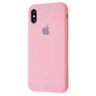 Чехол силиконовый Premium Silicone Case Full для Apple iPhone X/Xs cotton candy