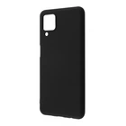 Чохол силіконовий VVave Premium Colorful Silicone Case (TPU) для Samsung Galaxy A12/M12 (A125F/M127F) black
