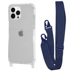 Чехол с ремешком VVave Clear Case with Strap для Apple iPhone 14 Pro Max midnight blue