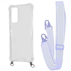 Чехол с ремешком VVave Clear Case with Strap для Xiaomi Redmi Note 11 Pro/Redmi Note 12 Pro 4G light purple