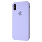 Чохол силіконовий Elegant Premium Stylish Case Silicone Case Full для Apple iPhone X/Xs lilac cream