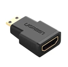Переходник адаптер UGREEN Mini HDMI Male to HDMI Female Adapter Black (UGR-20101)