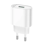 Зарядное устройство HOCO C109A Fighter single port QC3.0 charger set 18W 1xUSB White (6931474784810)