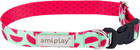 Obroża Amiplay BeHappy Watermelon regulowana S (5907563282193)