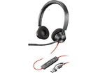 Спеціалізована гарнітура POLY Blackwire 3320-M Black (8X220AA)
