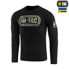 Футболка довгий рукав M-Tac Logo Black L 80067002-L