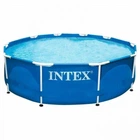 Каркасный круглый бассейн Intex Metal Frame 4485 л 305х76 см 28200 NP