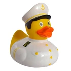 Стильна тематична гумова качечка FunnyDucks "Капітан" L1989