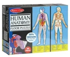 Мега - пазл гигант Melissa&Doug "Устройство человека" 100 элементов двусторонний 120 х 40 см MD10445