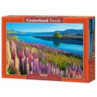 Пазлы Castorland "Озеро Текапо Новая Зеландия" 500 элементов 47 х 33 см В-53896