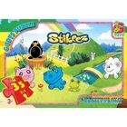 Пазли G-Toys "Stikeez" 35 елементів + постер 21 х 30 см ST005