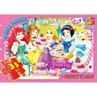 Пазли G-Toys "Принцеси Дісней" 35 елементів + постер 21 х 30 см PD89