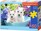 Пазлы Castorland "Щенки" 60 элементов 32 х 23 см B-066100