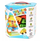 Дитячий конструктор ТехноК Building Blocks 90 деталей блакитний 6573