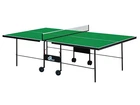 Теннисный стол передвижной GSI Sport Athletic Strong Gp-3 с аксессуарами 274х152 см ЛДСП зеленый