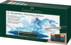 Zestaw markerów Faber-Castell dwustronne 5 szt (4005401603054)