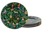 Набор тарелок Lefard Рождественские Green Christmas 19 см 6 шт 922-071 фарфор