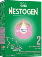 Сухая молочная смесь Nestogen 2 с лактобактериями L. Reuteri для детей 6 -12 м, 600 г