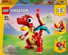 Набір конструктора LEGO Creator Red dragon 149 деталей 4 шт (31145)