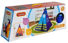 Wigwam dla dzieci Leantoys Tipi z projektorem (5905515350075)