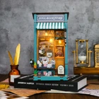 Румбокс 3D інтер'єрний конструктор DIY house Hongda craft Бук Нук «Книжкова крамниця» (M2314)