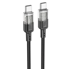 Кабель USB Type-C to USB Type-C / Провод шнур Юсб Тайп си на Юсб Тайп си для быстрой зарядки и передачи данных Black K