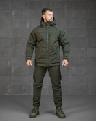 Тактичний зимовий костюм SoftShell Omni-Heat 2XL олива (89889)