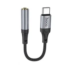 Аудіо кабель HOCO LS36 Fresh Digital Type-C to AUX 3.5 audio converter, Black